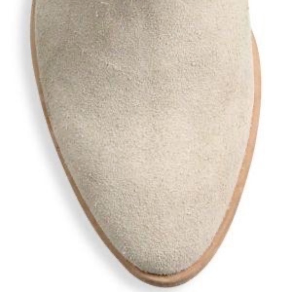 Joie Adria Suede Ankle Bootie in Latte - Picture 12 of 16